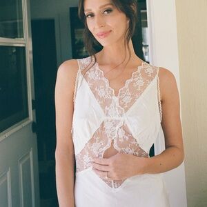 SIR Aries White Lace Dress